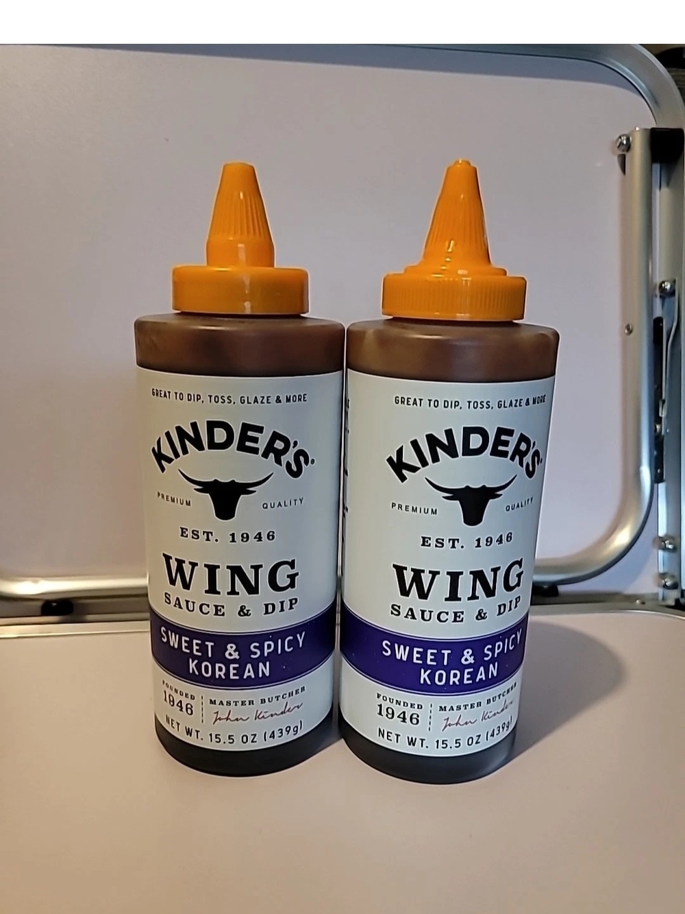 Sweet & Spicy Korean Wing Sauce & Dip - Orange Cap